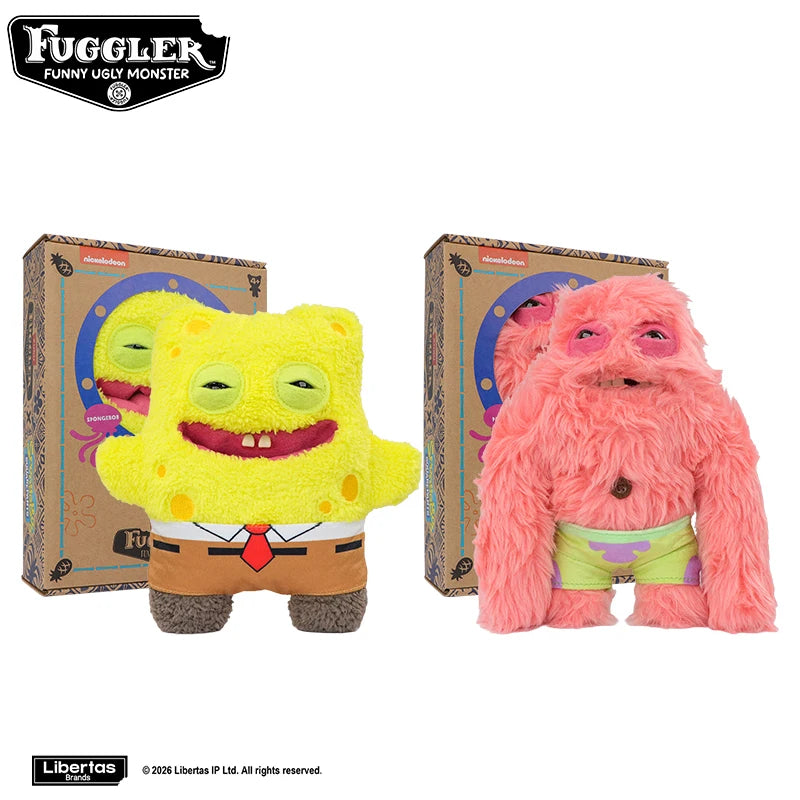 Original Fugglers Spongebob Squarepants Patrick Star Plush Dolls