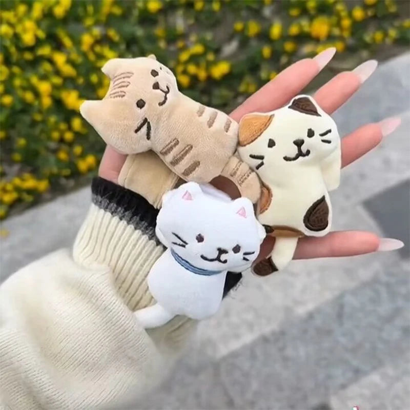 Kawaii Kitten Plush Bag Pendant Mini Cat Plush Doll